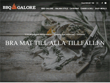 Tablet Screenshot of bbqgalore.se